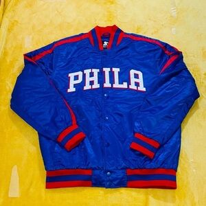 Vintage Philadelphia 76’ers jacket
Starter jacket retro